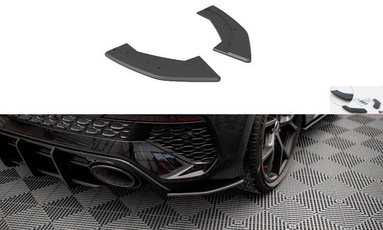 APPENDICI DIFFUSORE POSTERIORE SPORTIVO STREET PRO MAXTON DESIGN PER AUDI RS3 8Y SPORTBACK PRE-RESTYLING