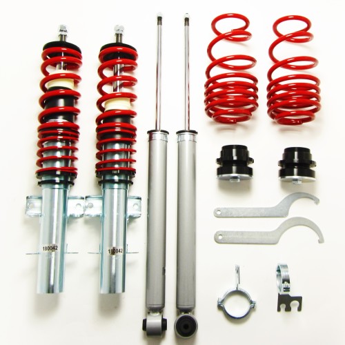 ASSETTO SPORTIVO A GHIERA REDLINE PER VW POLO MK5 6R 