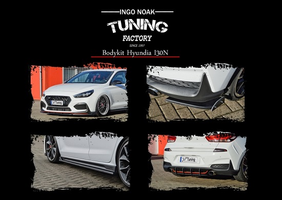 BODYKIT INGO NOAK TUNING PER HYUNDAI I30N MK3 (PD) CARBON LOOK