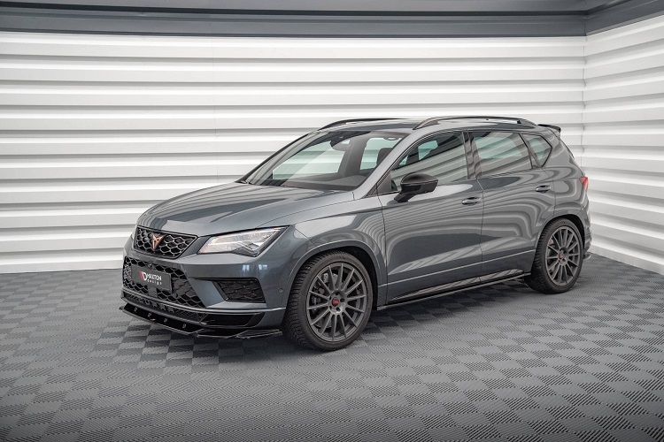 BODY KIT MAXTON DESIGN NERO LUCIDO PER CUPRA ATECA MK1 PRE RESTYLING