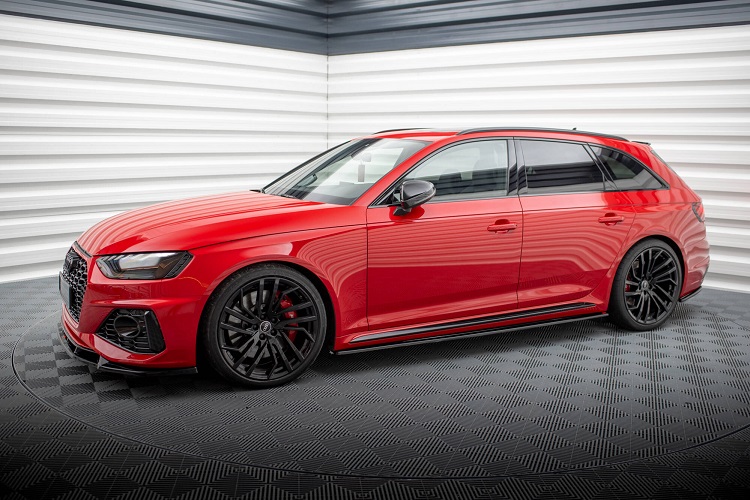 BODYKIT MAXTON DESIGN NERO LUCIDO PER AUDI RS4 B9 FACELIFT 