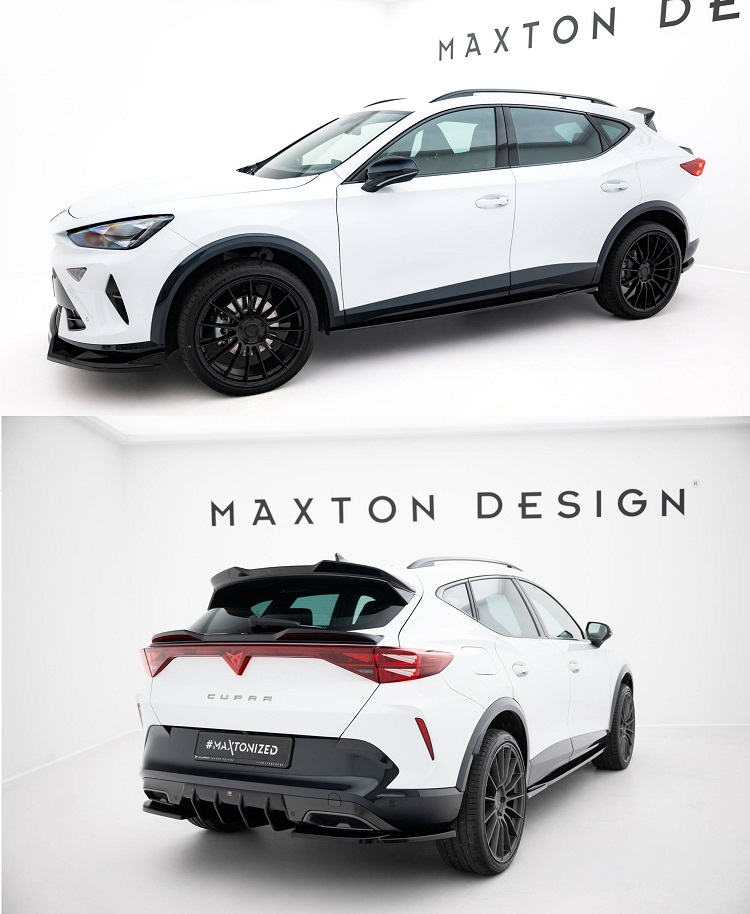 BODY KIT V.1 MAXTON DESIGN NERO LUCIDO PER CUPRA FORMENTOR MK1 FACELIFT