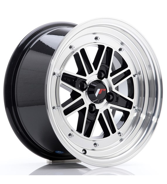 CERCHIO JAPAN RACING JR31 15x7.5 ET20 4x100 Gloss Black Machined Face