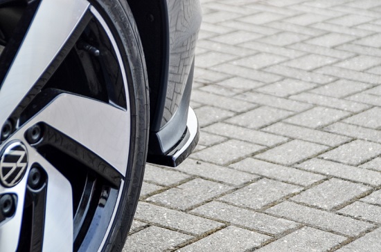 APPENDICI DIFFUSORE POSTERIORE SPORTIVO VW GOLF MK8 GTI NERE OPACHE INGO NOAK TUNING