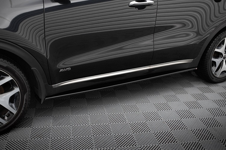 COPPIA SOTTOMINIGONNE MAXTON DESIGN NERE LUCIDE PER KIA SPORTAGE MK4 GT-LINE