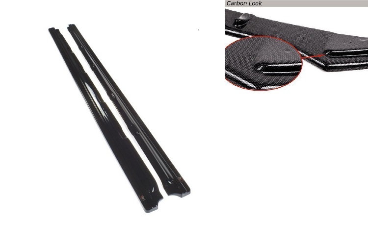 COPPIA SOTTOMINIGONNE MAXTON DESIGN CARBON LOOK PER VW GOLF MK7.5 STANDARD
