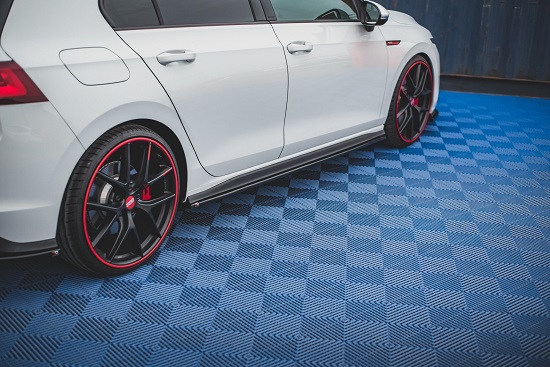 COPPIA SOTTOMINIGONNE MAXTON DESIGN CARBON LOOK PER VW GOLF MK8 GTI