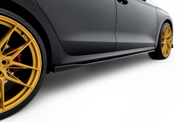 COPPIA SOTTOMINIGONNE V.2 MAXTON DESIGN NERE LUCIDE PER SKODA OCTAVIA RS MK4 COMBI/LIFTBACK RESTYLING