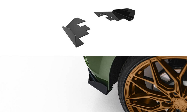 COPPIA FLAPS PER SOTTODIFFUSORE STREET PRO MAXTON DESIGN PER AUDI S3 8Y FACELIFT SPORTBACK