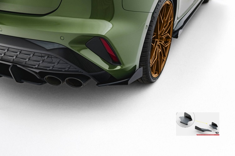 APPENDICI DIFFUSORE POSTERIORE SPORTIVO STREET PRO + FLAPS MAXTON DESIGN PER AUDI S3 8Y FACELIFT SPORTBACK
