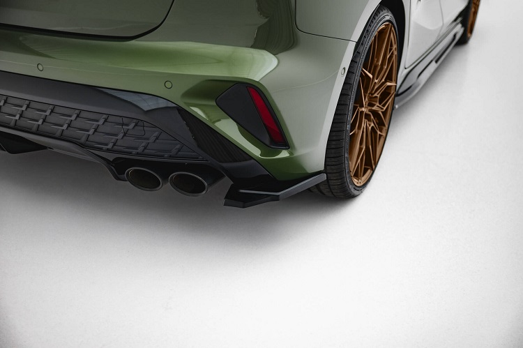 APPENDICI DIFFUSORE POSTERIORE SPORTIVO V.1 PER AUDI S3 8Y FACELIFT SPORTBACK NERE LUCIDE MAXTON DESIGN