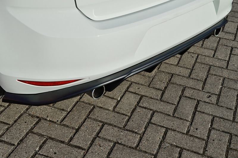 DIFFUSORE POSTERIORE SPORTIVO PER VW GOLF 7 GTI CARBON LOOK INGO NOAK