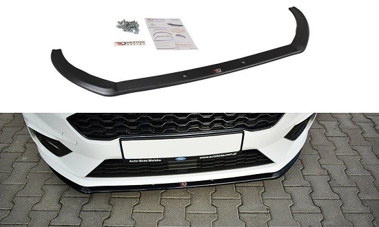 LAMA SOTTOPARAURTI ANTERIORE V.3 MAXTON DESIGN PER FORD FIESTA MK8 ST/ST-LINE NERO OPACO
