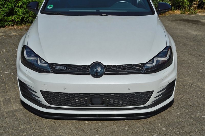 LAMA SOTTOPARAURTI ANTERIORE VW GOLF 7 GTI / GTD NERO LUCIDO INGO NOAK TUNING