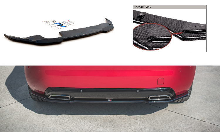 SOTTODIFFUSORE CENTRALE CARBON LOOK MAXTON DESIGN PER PEUGEOT 308 GT MK2 RESTYLING
