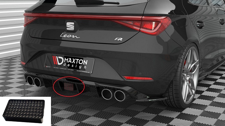 LUCE STOP LED PER DIFFUSORE MAXTON DESIGN PER SEAT LEON FR MK4