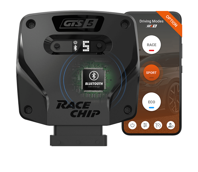 MODULO AGGIUNTIVO RACECHIP GTS 5 PER AUDI A1 GB 40 TFSI 200 CV 