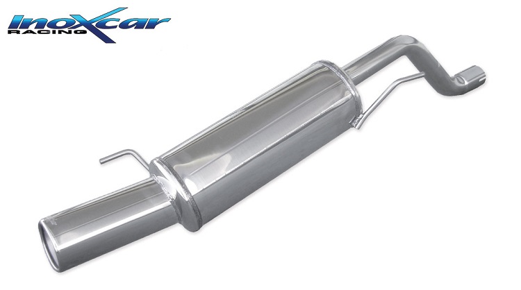 SCARICO FINALE SPORTIVO SILENZIATO INOXCAR PER ALFA ROMEO MITO 1.6 JTDM 120CV (USCITA Ø 102MM)