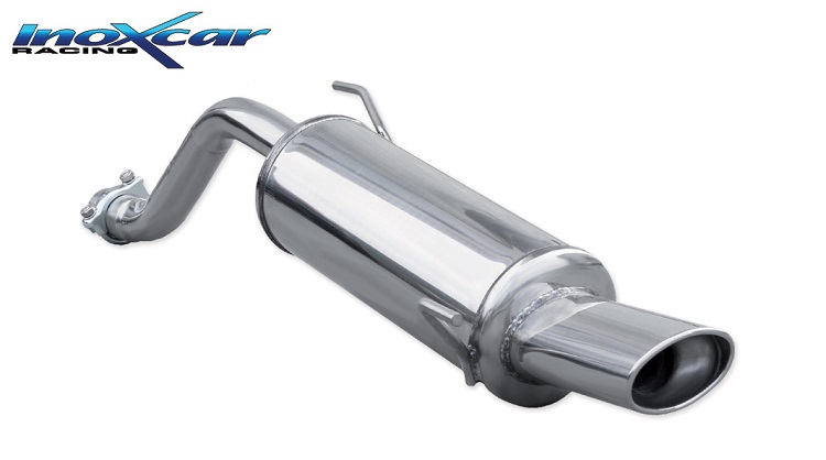 SCARICO FINALE SPORTIVO SILENZIATO INOXCAR PER ALFA ROMEO MITO 1.6 JTDM 120CV (USCITA Ø 120MM)