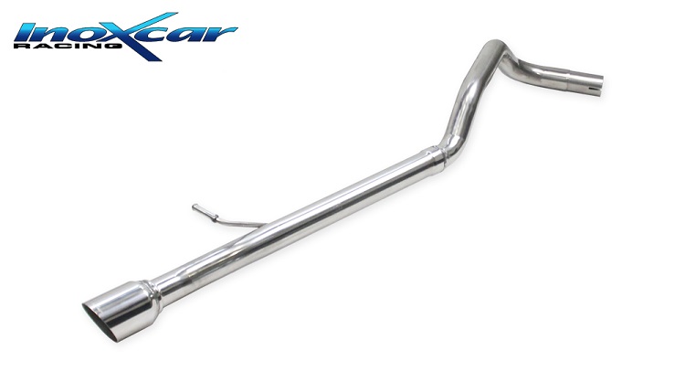 SCARICO FINALE SPORTIVO LIBERO RACING INOXCAR PER AUDI A1 8X 1.0 TFSI 82-95CV