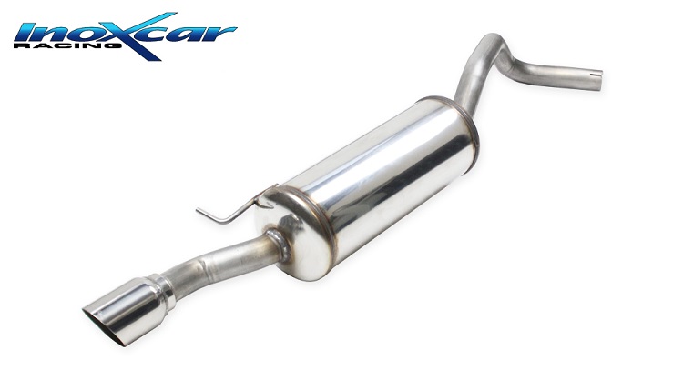 SCARICO FINALE SPORTIVO SILENZIATO RACING INOXCAR PER AUDI A1 8X 1.0 TFSI 82-95CV