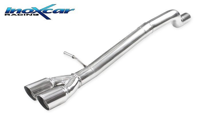 SCARICO FINALE SPORTIVO LIBERO RACING INOXCAR PER AUDI A1 GB (2023-) 40 TFSI 2.0T 207CV SPORTBACK