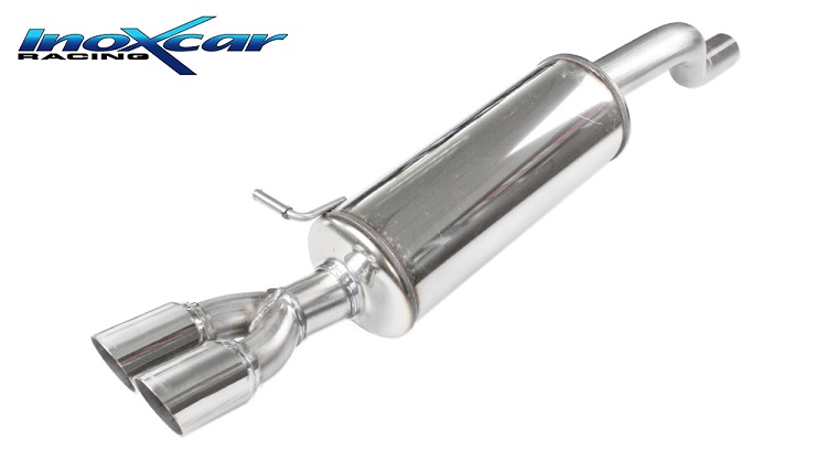 SCARICO FINALE SPORTIVO SILENZIATO RACING INOXCAR PER AUDI A1 GB (2023-) 40 TFSI 2.0T 207CV SPORTBACK