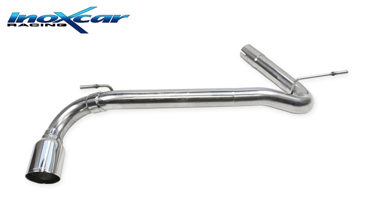 SCARICO FINALE SPORTIVO LIBERO RACING INOXCAR PER BMW SERIE 1 F20 118D 2.0 143CV