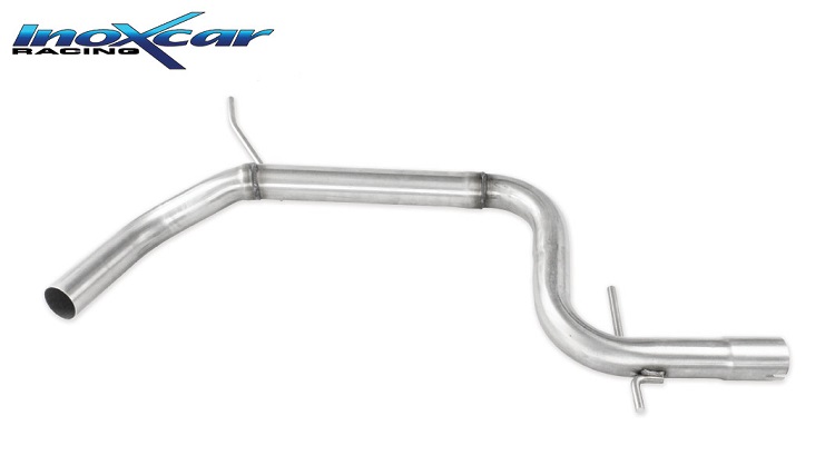 SCARICO CENTRALE DIRETTO INOXCAR PER VW SCIROCCO MK3 1.4 TSI 160CV