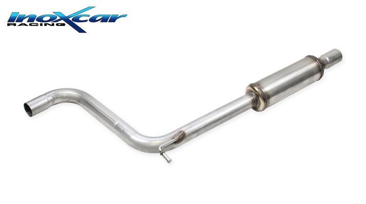 SCARICO CENTRALE SPORTIVO SILENZIATO INOXCAR PER CUPRA LEON KL 1.5 eTSI 150CV HYBRID (PONTE FISSO) 