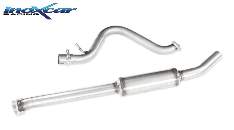 SCARICO CENTRALE SPORTIVO SILENZIATO INOXCAR PER TOYOTA GT86