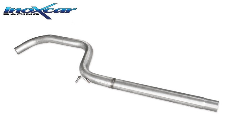 SCARICO CENTRALE DIRETTO INOXCAR PER CUPRA LEON 2.0 TSI 300CV CON GPF (LINEA 70MM)