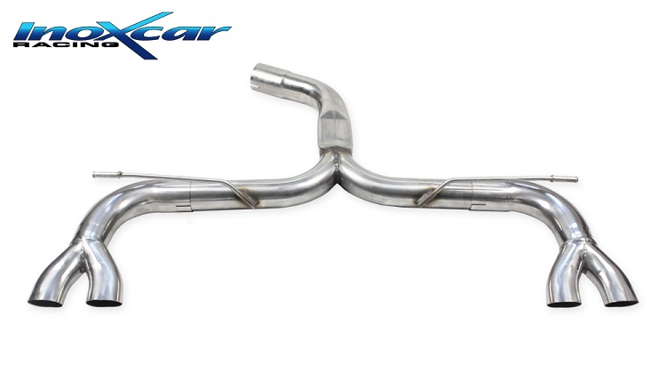 SCARICO FINALE SPORTIVO LIBERO INOXCAR PER CUPRA LEON 2.0 TSI 300CV CON GPF (LINEA 70MM)