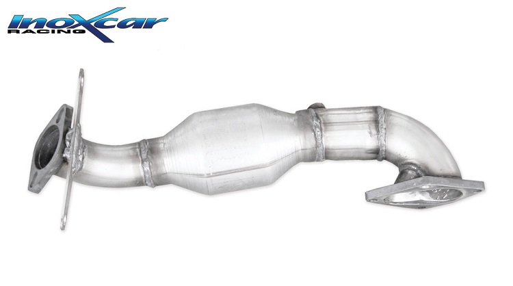 SCARICO DOWNPIPE CON KAT 200 CELLE INOXCAR PER VW SCIROCCO MK3 1.4 TSI 160CV