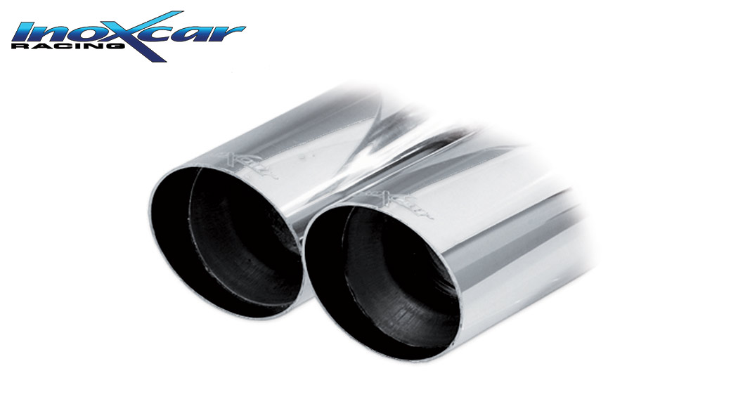SCARICO FINALE SPORTIVO LIBERO INOXCAR PER VW SCIROCCO MK3 1.4 TSI 160CV (DOPPIA USCITA Ø 80MM)