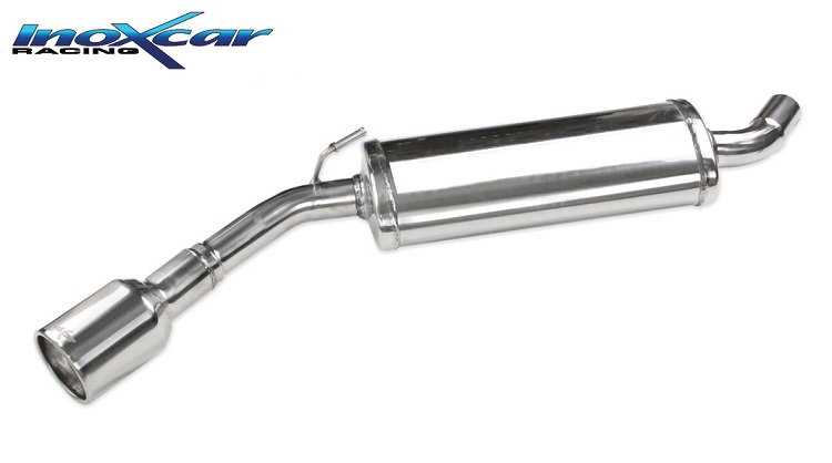 SCARICO FINALE SPORTIVO SILENZIATO INOXCAR PER ALFA ROMEO GIULIETTA 1.4 TURBO 120CV (SINGOLO 102MM)