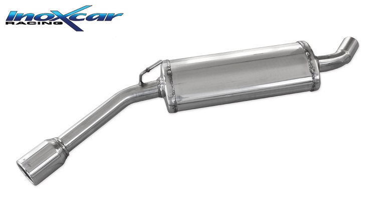 SCARICO FINALE SPORTIVO SILENZIATO INOXCAR PER ALFA ROMEO GIULIETTA 1.4 TURBO 120CV (SINGOLO 80MM)