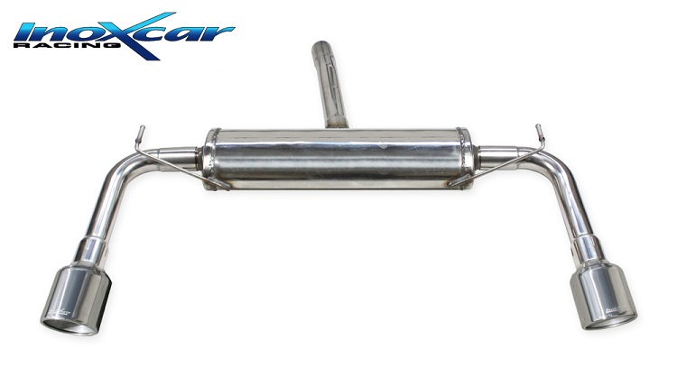 SCARICO FINALE SPORTIVO SILENZIATO INOXCAR PER ALFA ROMEO GIULIETTA 1.4 TURBO 120CV (DOPPIO 102MM)