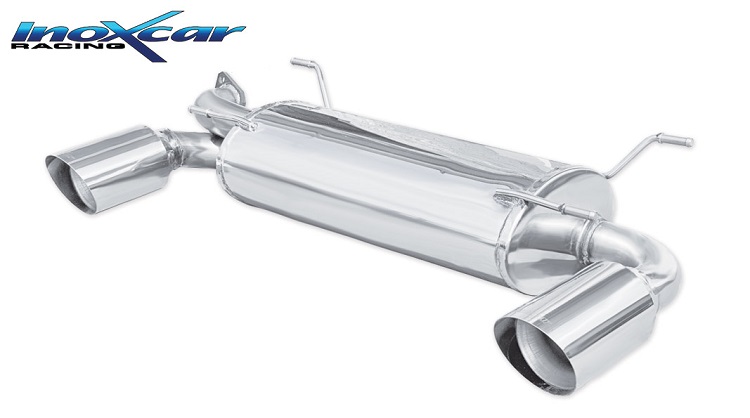 SCARICO FINALE SPORTIVO SILENZIATO RACING INOXCAR PER TOYOTA GT86 (Ø 114MM)