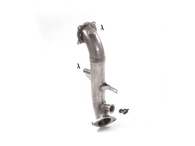 SCARICO SPORTIVO DOWNPIPE DIRETTO RAGAZZON PER ALFA ROMEO STELVIO 2.0 TURBO Q4 280CV (ENTRO 09/2018)