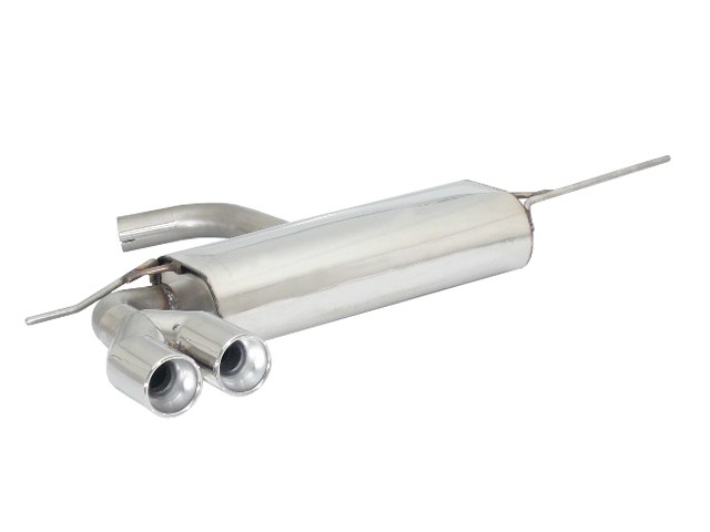 SCARICO FINALE SPORTIVO SILENZIATO RAGAZZON PER VW SCIROCCO MK3 1.4 TSI 122CV (USCITA DOPPIA TONDA)