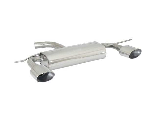 SCARICO FINALE SPORTIVO SILENZIATO RAGAZZON SPORT-LINE PER VW SCIROCCO MK3 1.4 TSI 122CV (USCITA SDOPPIATA OVALE)