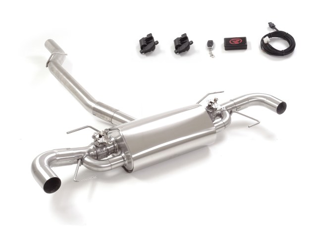 SCARICO FINALE SPORTIVO SILENZIATO RAGAZZON PER ALFA ROMEO STELVIO 2.0 TURBO Q4 280CV (CON VALVOLA)