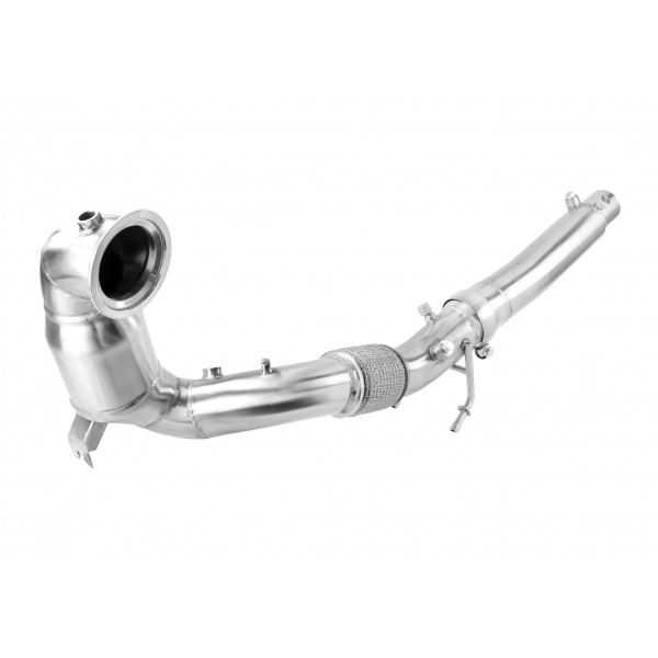 SCARICO SPORTIVO DOWNPIPE KAT 200 BLACK MAMBA PER VW GOLF MK8 GTI