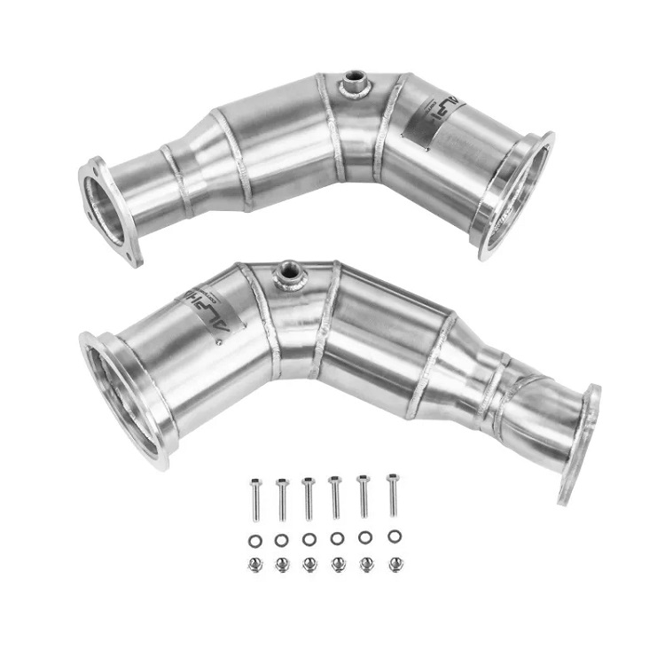 SCARICO SPORTIVO DOWNPIPE DIRETTO ALPHA COMPETITION PER AUDI RS5 F5 (NO OPF/GPF)