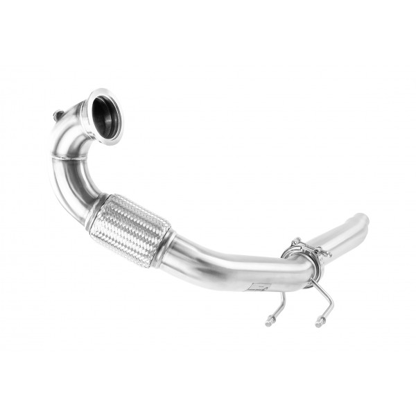 SCARICO SPORTIVO DOWNPIPE DIRETTO BLACK MAMBA PER VW POLO 6C GTI