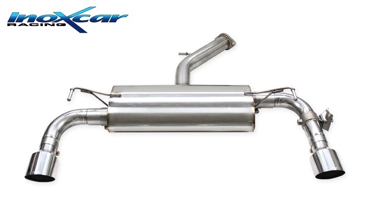 SCARICO FINALE SPORTIVO SILENZIATO RACING CON VALVOLA INOXCAR PER HYUNDAI I30 N 2.0 T-GDI 275CV MK3