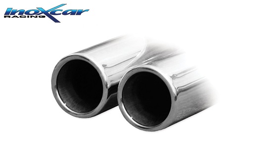 SCARICO FINALE SPORTIVO SILENZIATO (DOPPIA USCITA) INOXCAR PER FORD FIESTA ST MK8 1.5 ECOBOOST 200CV