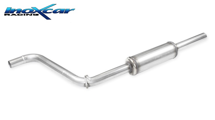 SCARICO CENTRALE SPORTIVO SILENZIATO INOXCAR PER VW POLO AW 1.0 TSI 95CV