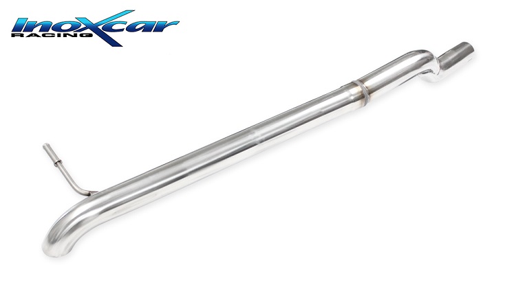 SCARICO FINALE SPORTIVO LIBERO INOXCAR PER VW POLO AW 1.0 TSI 95CV (NO USCITE A VISTA)